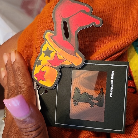 Mark Bode Cheech Stoned Rust Hoodie NWT Rare, Cartoon Artist - Picture 11 of 11